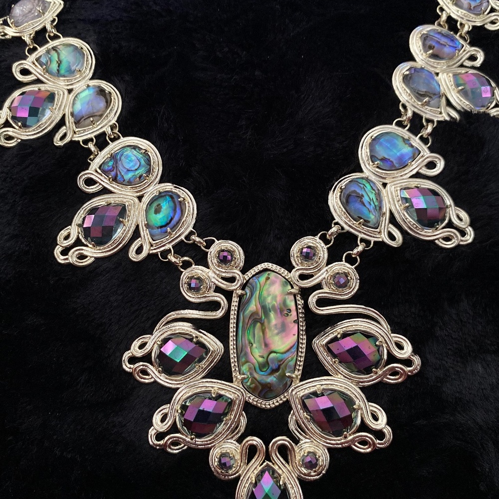 Kendra Scott Tedi Abalone Statement Necklace - image 5